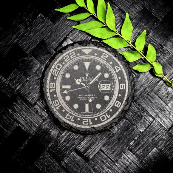 Rolex GMT Master II 116710 Slate Coasters Set of 4 Batman GMT - Picture 9 of 13